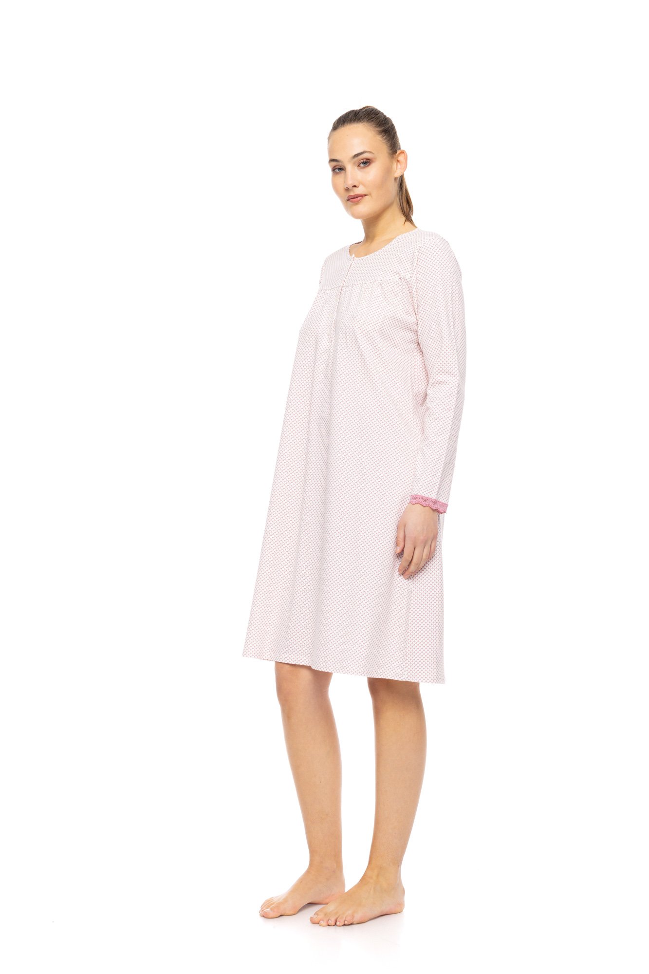 ΝΥΧΤΙΚΟ ΚΛΑΣΣΙΚΟ 100% ΒΑΜΒΑΚΙ PINK LABEL