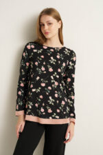 ΜΑΚΡΥΜΑΝΙΚΗ ΠΥΤΖΑΜΑ FLORAL VAMP