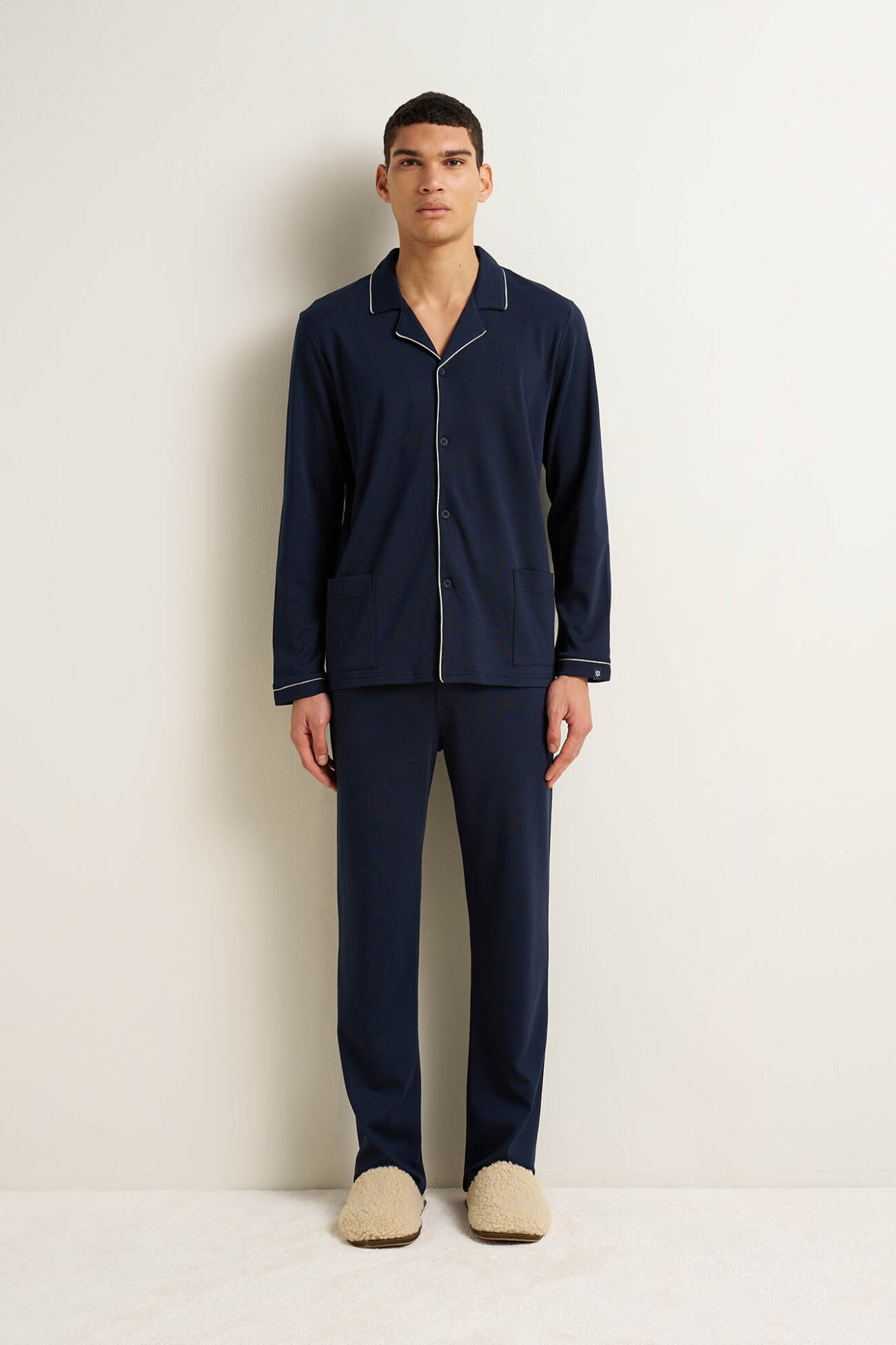 ΑΝΔΡΙΚΗ ΠΙΤΖΑΜΑ ΚΟΥΜΠΩΤΗ 100% ΒΑΜΒΑΚΙ VAMP