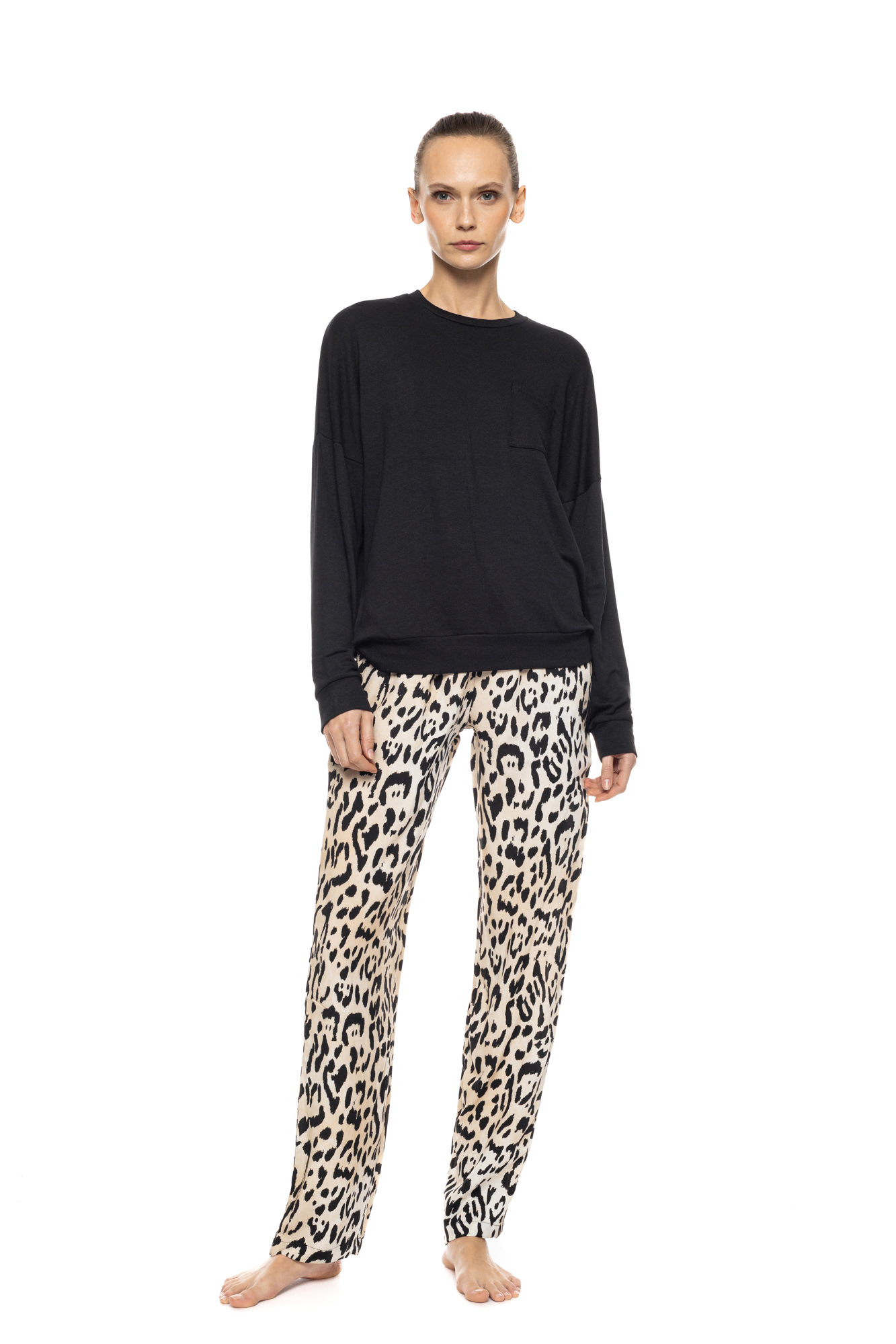 ΠΙΤΖΑΜΑ ΧΕΙΜΕΡΙΝΗ VISCOSE PINKLABEL
