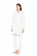 ΡΟΜΠΑ ΚΟΝΤΗ FLEECE PINK LABEL ΛΕΥΚΗ