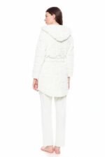 ΡΟΜΠΑ ΚΟΝΤΗ FLEECE PINK LABEL ΛΕΥΚΗ
